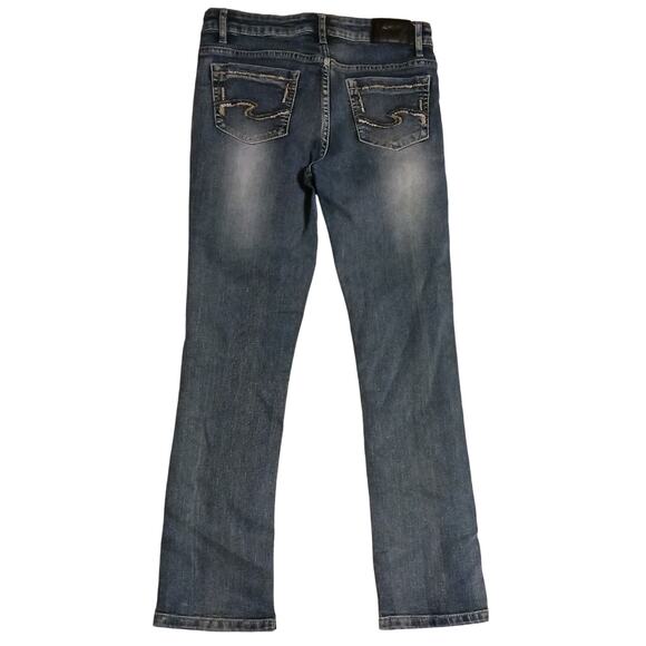 Silver Jeans co Girls Bundle light wash Sasha skinny & Tammy bootcut Both sz 10 - Picture 4 of 12